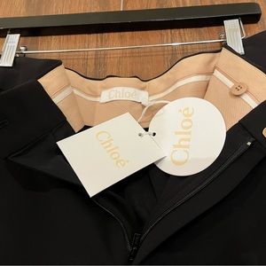 NWT Chloe black trouser pants size 44